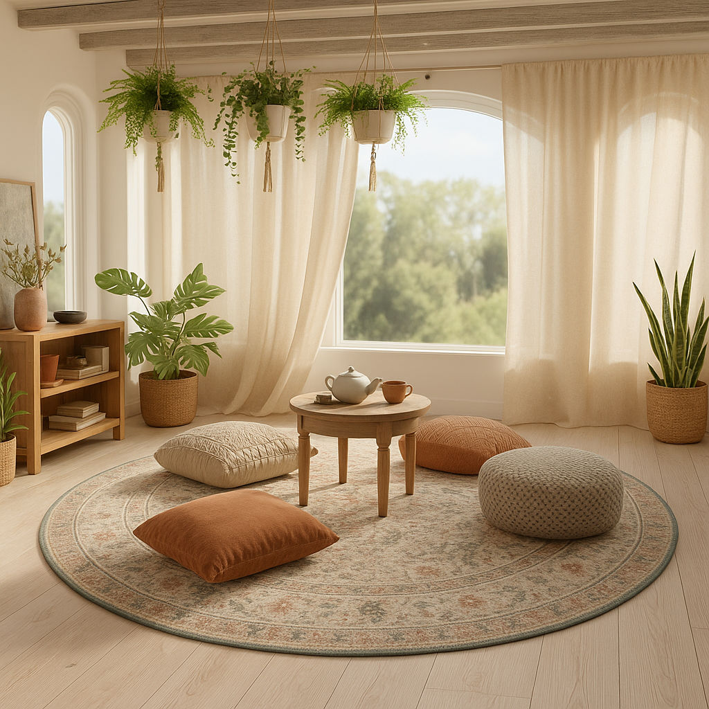 NARISO - Hand Tufted Bohemian Carpet